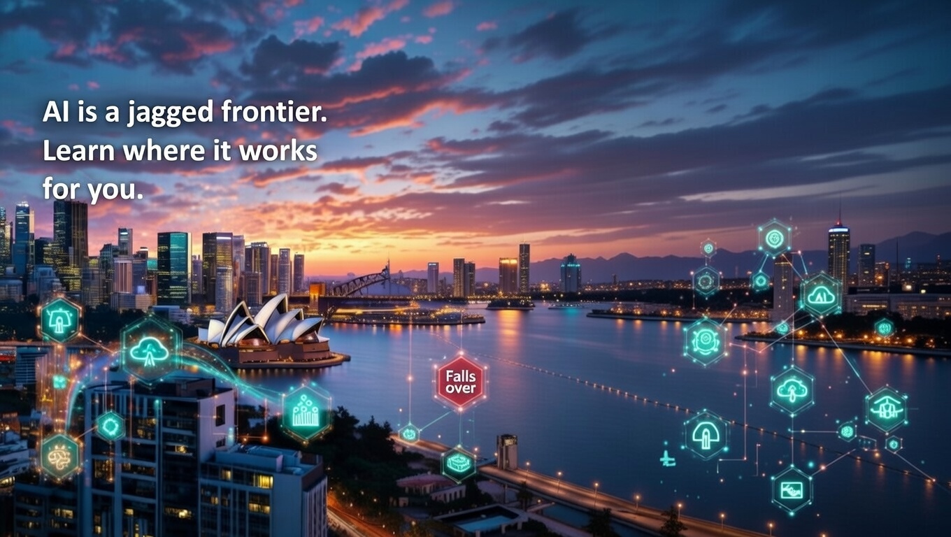 AI is a Jagged Frontier