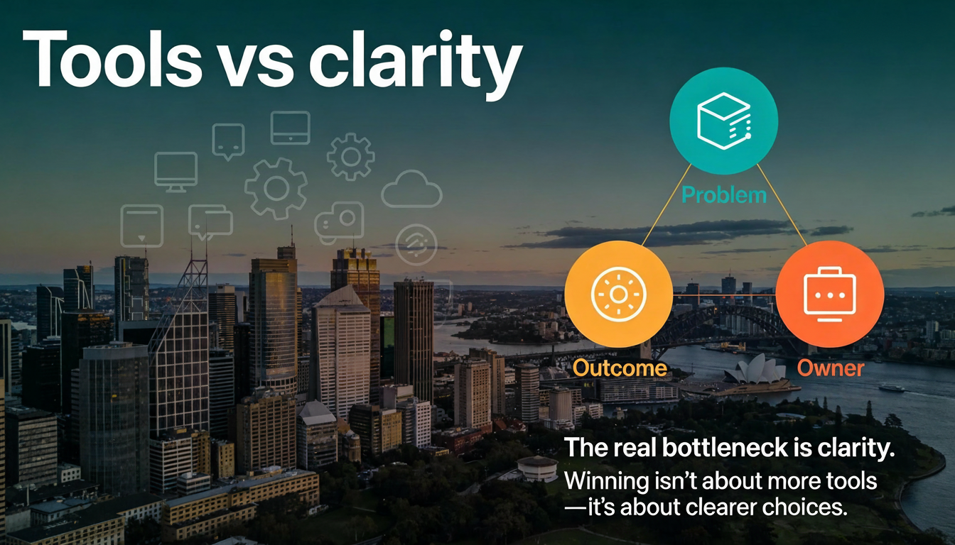 Tech is No Longer the Bottleneck. The Bottleneck is Clarity.
